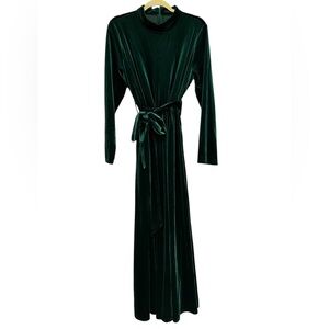 Maxi Velvet Dress Size Large EUC